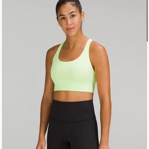 Lululemon energy longline bra medium support B-D Cups